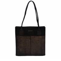 DSTRCT Portland Road Leren Dames Small Shopper Black