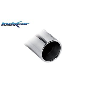 InoxCar uitlaat passend voor Mini One Cabrio 1.6 98pk 2013- 1x80mm IXMICO1380