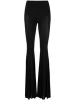 Giuseppe Di Morabito pantalon évasé à coupe stretch - Noir