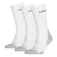 Head Crew Sock 3-pack White-43-46