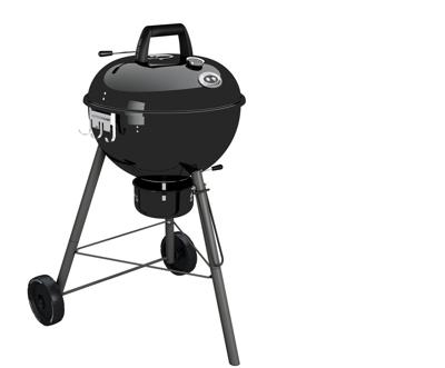 OUTDOORCHEF CHELSEA 480 C Barbecue Ketel Houtskool Zwart OUTDOORCHEF CHELSEA 480 C Barbecue Ketel Houtskool Zwart