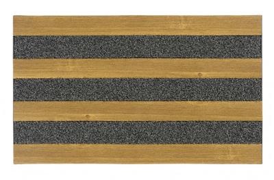 MD Entree 5701476017 deurmat Buiten Rechthoekig Grijs, Hout