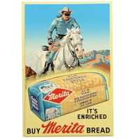 Buy Merita Bread Emaille Bord - 41 x 26 cm - thumbnail