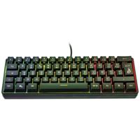 Surefire Gaming KingPin X1 Gaming-toetsenbord Kabelgebonden, USB AZERTY, Frans Zwart Verlicht, Multimediatoetsen - thumbnail