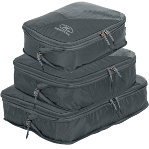 Highlander Compakta Packing Cubes set compressie - grijs