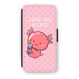 Love You A Lotl: iPhone 8 Plus Flip Hoesje