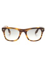 Oliver Peoples lunettes de soleil Mister Bunello à monture carrée - Marron