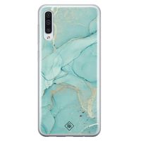 Samsung Galaxy A70 siliconen hoesje - Touch of mint