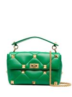 Valentino Garavani sac porté épaule Roman Stud matelassé - Vert