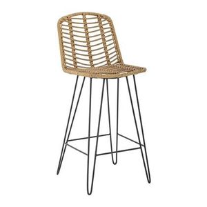 Bloomingville Vargas Barstoel - Rattan Naturel