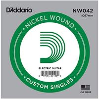D'Addario NW042 .042 Nikkel Wound Enkele String voor Elektrische Gitaar