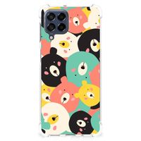 Samsung Galaxy M53 Stevig Bumper Hoesje Bears