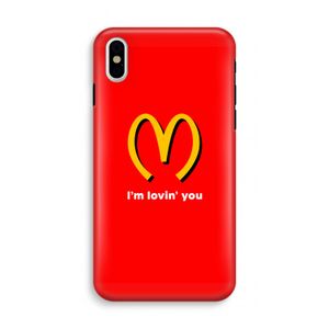 I'm lovin' you: iPhone XS Tough Case