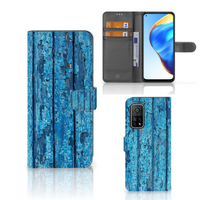 Xiaomi Mi 10T Pro | Mi 10T Book Style Case Wood Blue