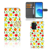 OPPO Reno6 5G Book Cover Fruits - thumbnail