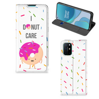 OnePlus 8T Flip Style Cover Donut Roze