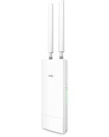 Cudy Unlocked Outdoor 4G LTE Cat 6 Gigabit Modem Router met SIM-kaartsleuf, 2 CA, AC1200 WiFi, EG060K, IP65, afneembare antennes, passieve PoE-adapter, paal of wandmontage, VPN, LT700 Outdoor