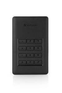 Verbatim Store n Go Secure Portable 1 TB Externe harde schijf (2,5 inch) USB 3.2 Gen 2 (USB 3.1) Zwart 53401