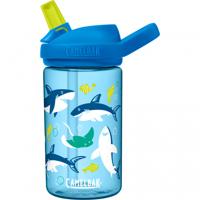CamelBak drinkbeker Eddy+ Shark's junior 0,4 liter lichtblauw