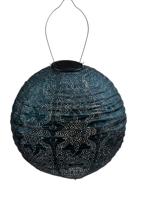 Lumiz solar lampion marrakesh 30 cm petrol - thumbnail