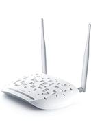 TP-Link TD-W9970 WiFi VDSL/ADSL-router (300 Mbit/s (2,4 GHz), USB-poorten voor FTP- en mediaservers, inclusief VDSL-splitter, bijlage A, geschikt voor Oostenrijk/Zwitserland), 220 V