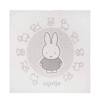 Briljant Baby Nijntje Grass hydrofiel multidoek wit/grijs