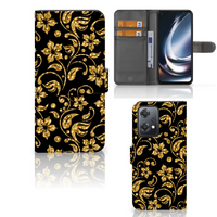 OnePlus Nord CE 2 Lite Hoesje Gouden Bloemen