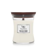 Woodwick WoodWick White Tea & Jasmine medium candle