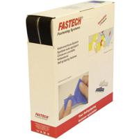 FASTECH® B30-SKL999925 Klittenband Om vast te plakken Hotmelt Haak- en lusdeel (l x b) 25000 mm x 30 mm Zwart 25 m