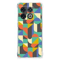 OnePlus 10 Pro Doorzichtige Silicone Hoesje Funky Retro