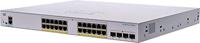 Cisco CBS350-24FP-4X Business Managed Switch | 24 GE poorten | Complete PoE | SFP+ 4 x 10G | Levenslange beperkte garantie (CBS350-24FP-4X)