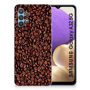 Samsung Galaxy A32 5G Siliconen Case Koffiebonen