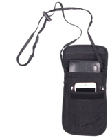 Premium Reisportemonnee Nek Zwart - 17,5 x 14 cm