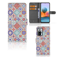 Xiaomi Redmi Note 10 Pro Bookcase Tiles Color