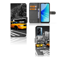 OPPO A77 5G | A57 5G Flip Cover New York Taxi - thumbnail