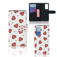 Huawei P40 Telefoon Hoesje Hearts - thumbnail