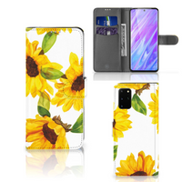 Hoesje voor Samsung Galaxy S20 Plus Zonnebloemen - thumbnail