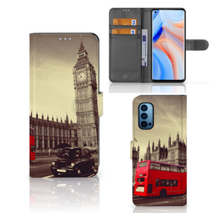 OPPO Reno 4 Pro 5G Flip Cover Londen