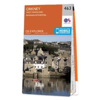 Wandelkaart - Topografische kaart 463 OS Explorer Map Orkney - West Mainland | Ordnance Survey - thumbnail