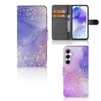 Hoesje voor Samsung Galaxy A55 Watercolor Paars