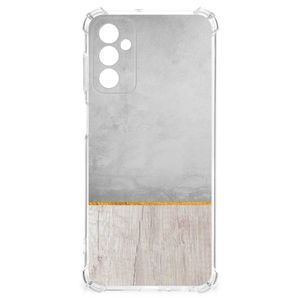 Samsung Galaxy M13 4G | M23 Stevig Telefoonhoesje Wood Concrete