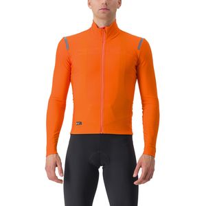 Castelli tutto nano RoS fietsshirt lange mouw oranje heren L