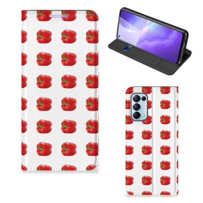 OPPO Find X3 Lite Flip Style Cover Paprika Red OPPO Find X3 Lite Flip Style Cover Paprika Red