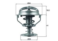 Thermostaat, koelvloeistof TX16482D - thumbnail