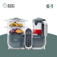 Multifunctionele keukenrobot Nutribaby + van BABYMOOV donkergrijs