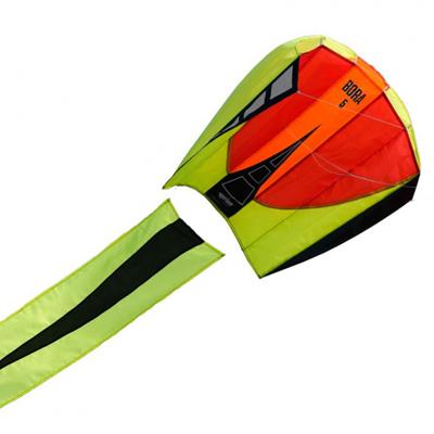 Prism eenlijnsvlieger Bora 5 Blaze 81 cm polyester rood/geel
