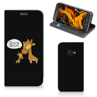 Samsung Galaxy Xcover 4s Magnet Case Giraffe