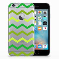 Apple iPhone 6 Plus | 6s Plus TPU bumper Zigzag Groen - thumbnail