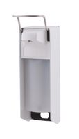 Mediqo-line MediQo-line zeepdispenser 500ml korte bedieningsbeugel MQ05P - wit