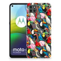 Motorola Moto G9 Power TPU Hoesje Birds - thumbnail